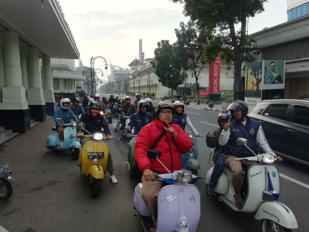 Komunitas Sprinter Bandung Terbuka untuk Penggemar Vespa Apapun