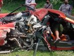 Supercar McLaren Ini Hancur Lebur Kecelakaan di Tol Jagorawi, Penumpang Luka Ringan