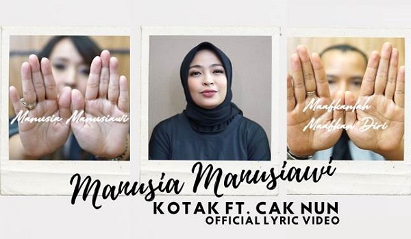 Cerita Kotak dan Cak Nun Kolaborasi di Lagu Manusia Manusiawi