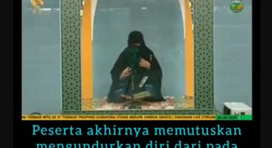 VIDEO: Pertahankan Cadarnya, Peserta MTQ Didiskualifikasi Sebelum Baca Alquran