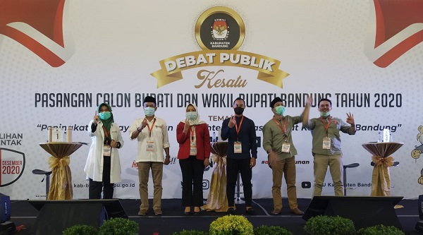 pasangan calon bupati dan wakil bupati pilbup bandung