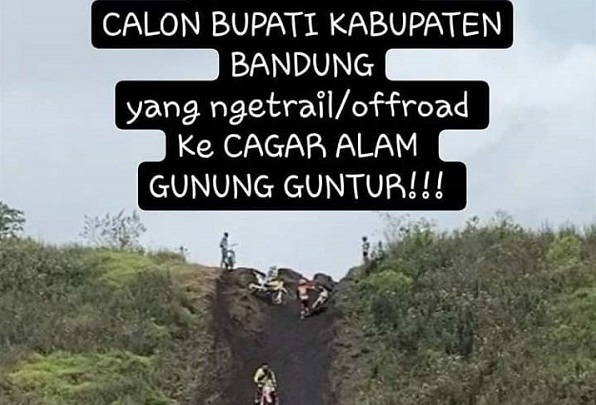 Offroad Cawabup Bandung Diprotes Keras Aktivis Lingkungan