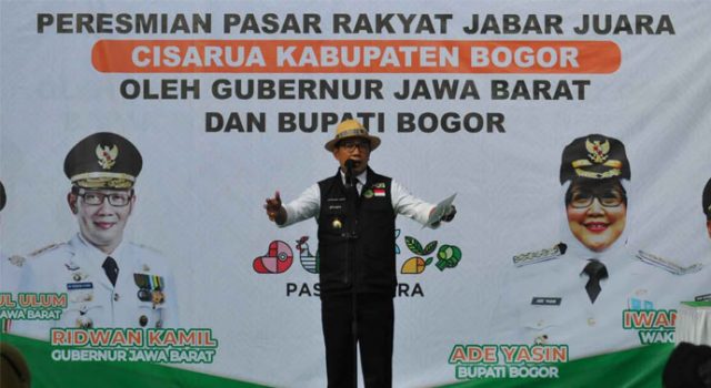 Ridwan Kamil: Jangan Sampai Ada Rentenir di Pasar Cisarua