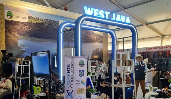 Stand Jawa Barat Jadi Juara Favorit di Mandalika Experience Expo 2022