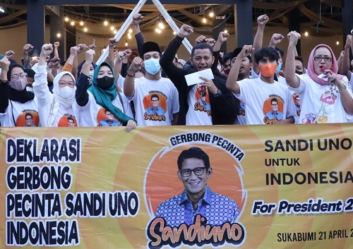 Dinilai Bisa Menumbuhkan Lapangan Kerja, Sandiaga Uno Didukung Maju Pipres 2024