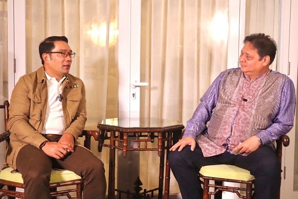 Beri Dukungan Airlangga Jadi Capres 2024, Ridwan Kamil: Balas Budi ke Golkar