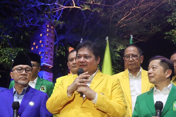 KIB Tandatangi Kerja Sama, Golkar Sambut Sahabat PAN dan PPP