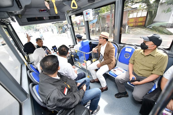 Bus Listrik Mulai Mengaspal di Bandung