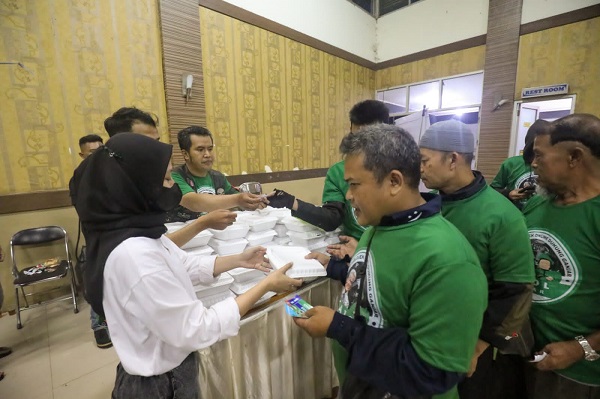 Komunitas Ojek Online Gelar Bazar Kuliner, Upaya Mempererat Silaturahmi Rekan Profesi