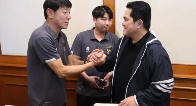 Erick Thohir Bangga dengan Perjuangan Keras Skuad Garuda Muda 