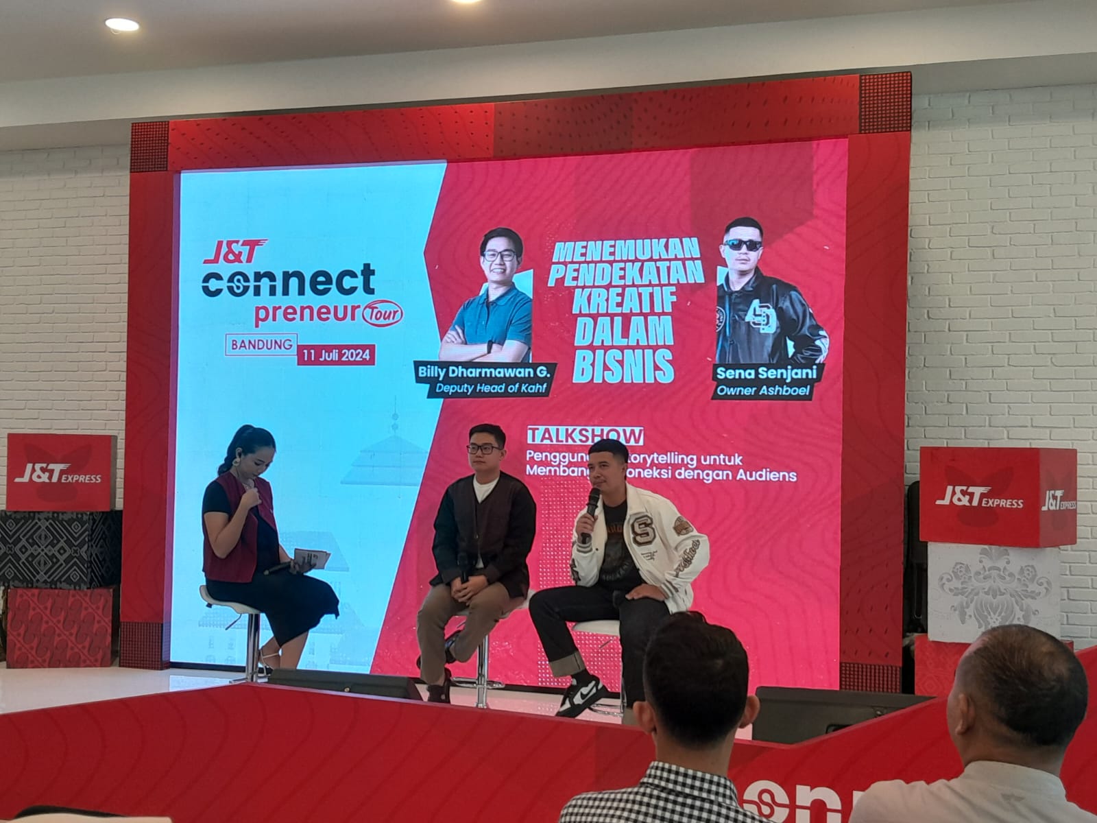 J&T Express Dorong UMKM Bandung Temukan Pendekatan Kreatif di J&T Connect Preneur Tour