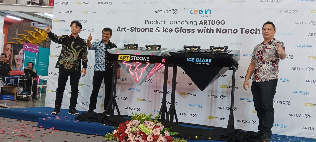 ARTUGO Luncurkan Jajaran Kompor Teranyar, Ice Glass dan Art Stoone