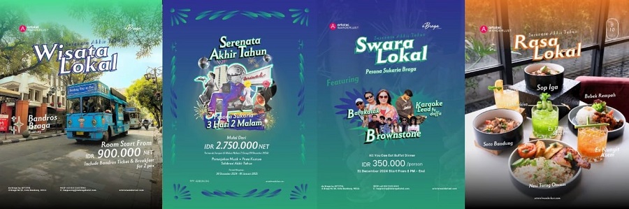 de BRAGA by ARTOTEL Semarakan Program Akhir Tahun, Artotel Wanderlust Bertajuk Serenata Akhir Tahun