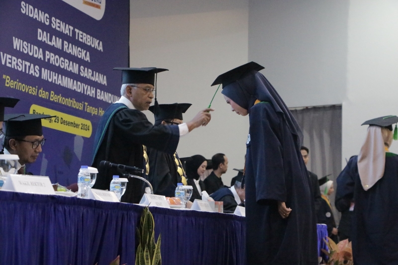 Universitas Muhammadiyah Bandung Wisuda 404 Orang