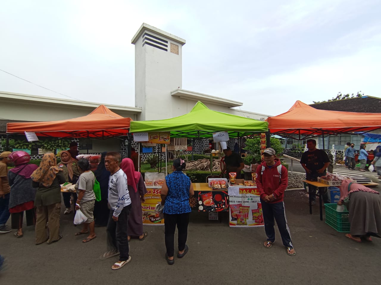 Serunya Gerakan Pangan Murah di Halaman DKPP Kota Bandung, Jalan Arjuna, Kota Bandung