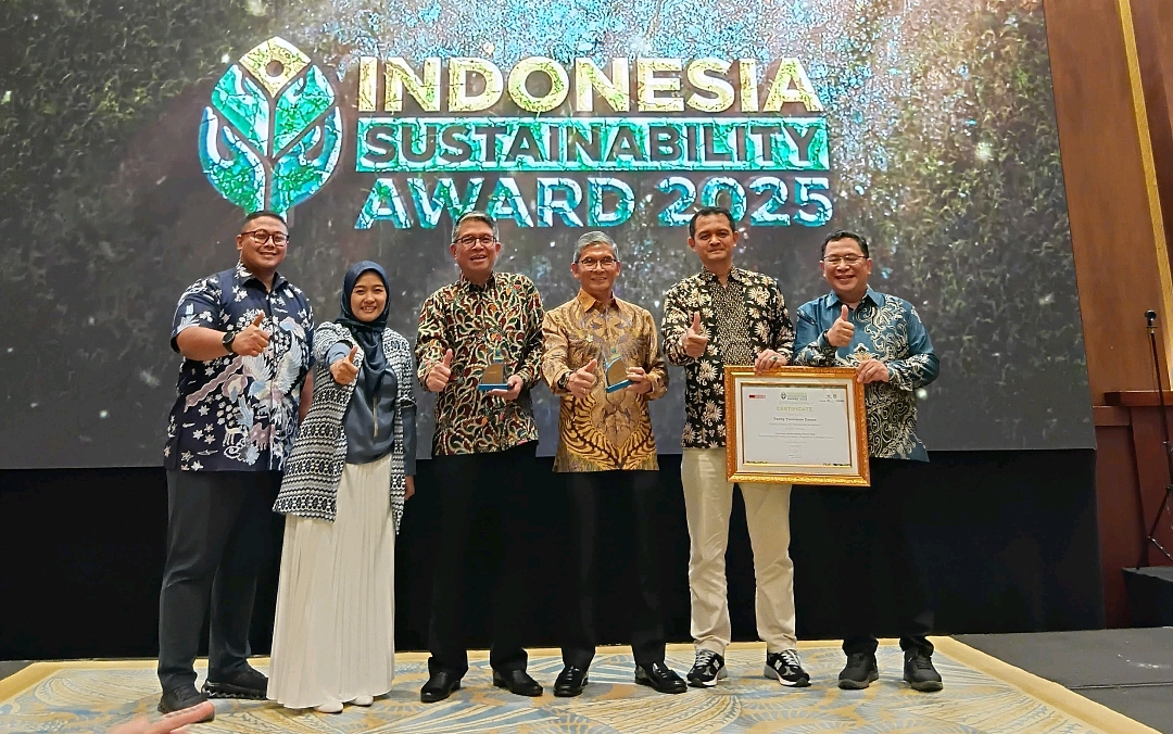 PTPN I Raih 3 Penghargaan Indonesia Sustainability Award 2025