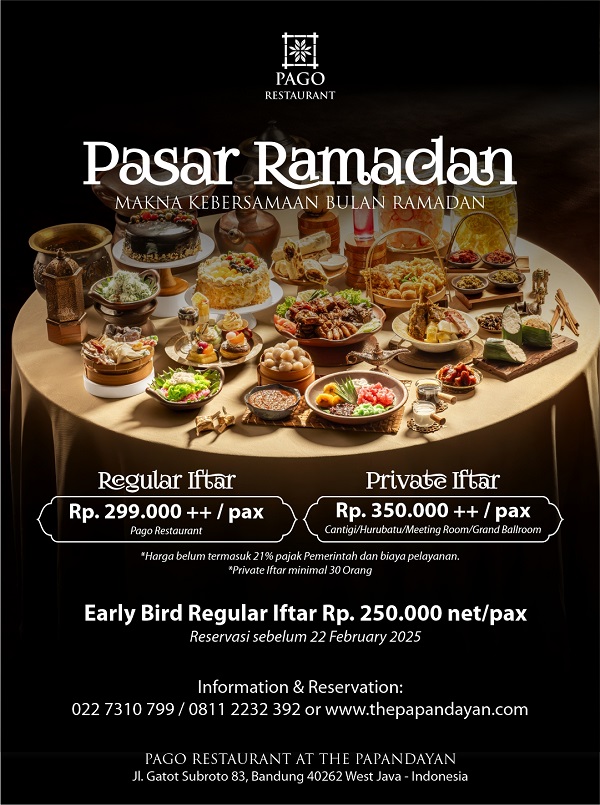 Jelang Ramadan, The Papandayan Perkenalkan Kuliner Berbuka Puasa