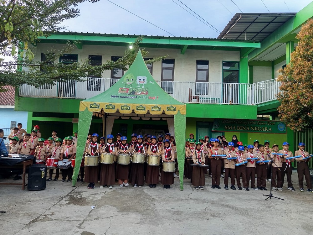 Upacara Pramuka Meriahkan Perlombaan Tingkat Siaga dan Penggalang Se-Jabar, Diiringi Drumband SDN Cigebar dan SDN Ciganitri 1