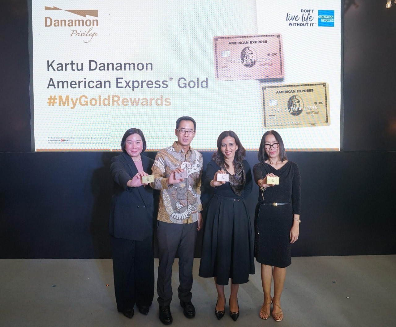 Danamon dan American Express Luncurkan Kembali Kartu Danamon American Express® Gold