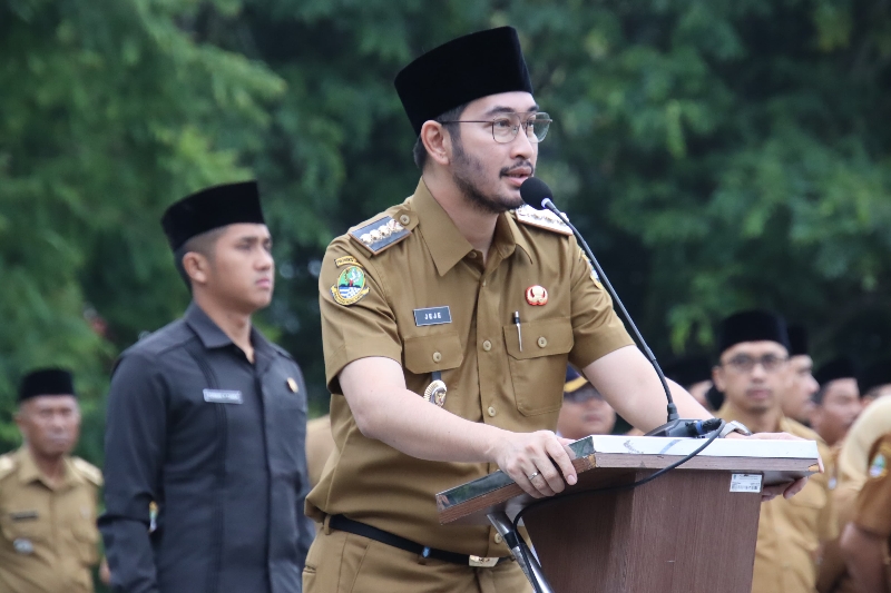 Pimpin Apel Perdana, Jeje Ritchie Ismail Sampaikan Visi AMANAH untuk Bandung Barat