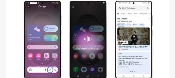 Cara Baru Cari Lagu di Galaxy S25 Series Pakai Circle to Search with Google