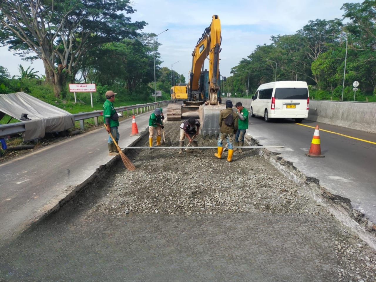 Pemeliharaan Tol Cipularang, Pengguna Jalan Diminta Waspada