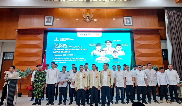 PW Pemuda Muhammadiyah Jabar Periode 2024-2028 Resmi Dikukuhkan